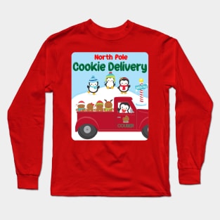 North Pole Cookie Delivery Long Sleeve T-Shirt